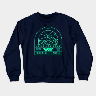 Nostromo Weyland Yutani Ship v02 Crewneck Sweatshirt
